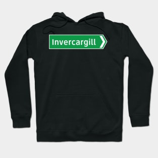New Zealand Road Signage - Invercargill (Southland/Otago) Hoodie